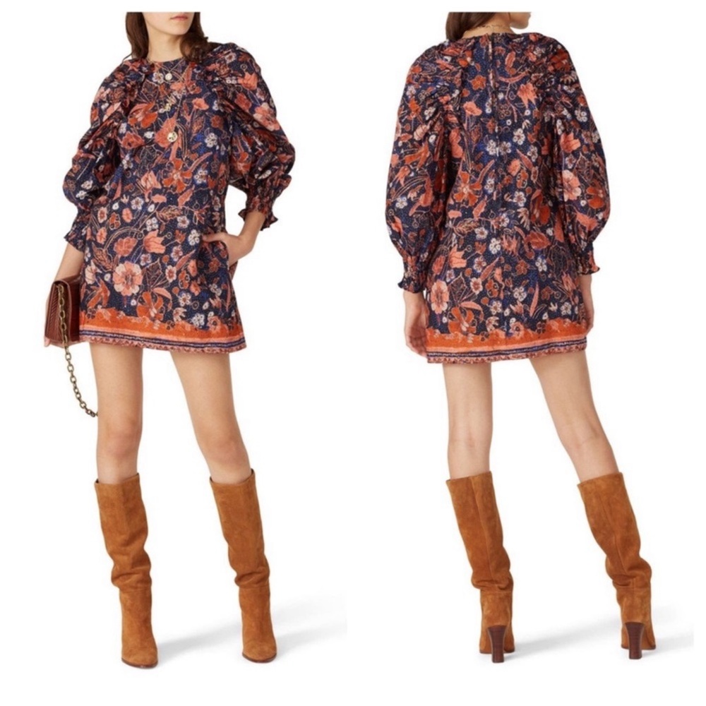 ULLA JOHNSON Devya mini dress Sz 6